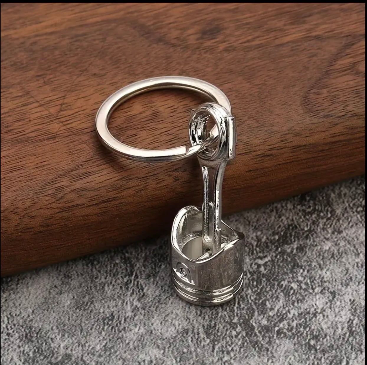 Piston keychain