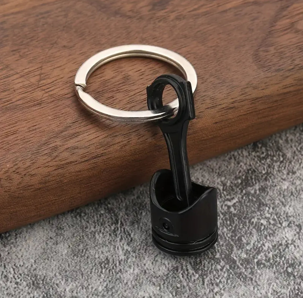 Piston keychain