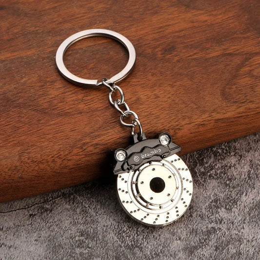Brake disk keychain