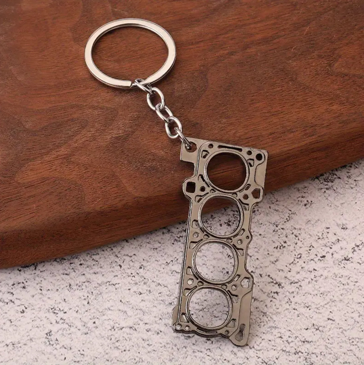 cylinder head gasket keychain