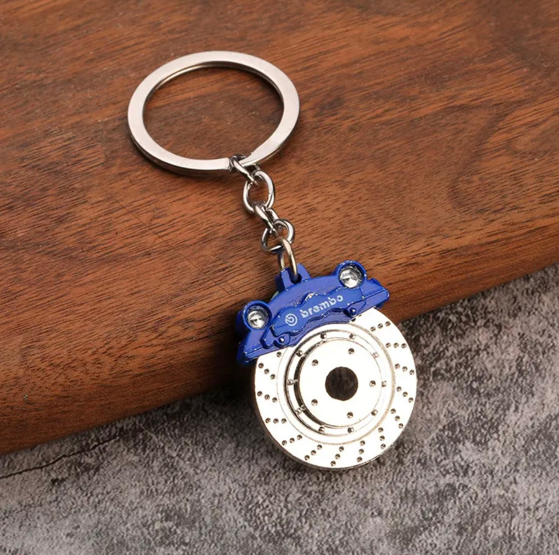 Brake disk keychain